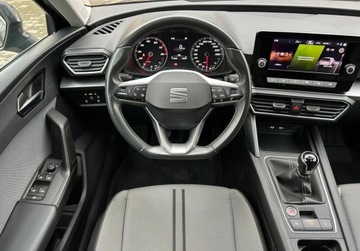 Seat Leon IV Hatchback 1.5 EcoTSI 150KM 2021 Seat Leon Nowe opony, po serwisie, Tempomat, Asystenci, Salon Polska, 1wl., zdjęcie 6