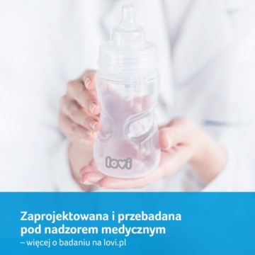 ZESTAW STARTOWY BUTELKA LOVI MEDICAL 3SZT WYPRAWKA