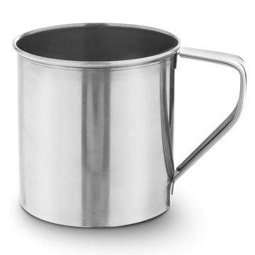 ORION Kubek stalowy z uchwytem 10cm 0,6L - garnek turystyczny wędkarski