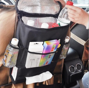 АВТОМОБИЛЬНЫЙ ОРГАНАЙЗЕР НА СПИНКУ СИДЕНЬЯ ТЕРМОСУМКА ДЛЯ АВТОМОБИЛЯ