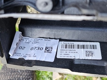 DESKA ROZDĚLOVAČE KONZOLA ORIGINÁLNÍ VW PASSAT B8 3G1