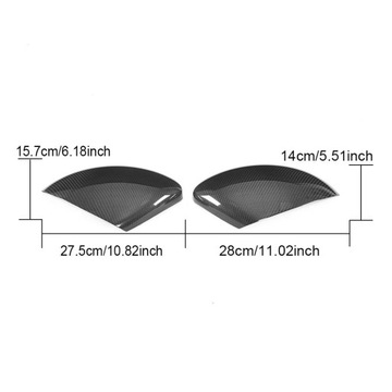 CARBON ZRCÁTKO VRSTVA POUZDRO FERRARI 458 11-16
