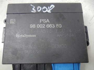 MODUL PARKOVÁNÍ PDC 9800266380 PEUGEOT 3008 I