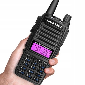 Baofeng UV-82 KRÓTKOFALÓWKA RADIOTELEFON WALKIE TALKIE SKANER VHF UHF