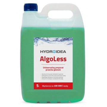 HYDROIDEA AlgoLess 5L PREPARAT NA GLONY NITKOWATE ZIELENICE W OCZKU WODNYM