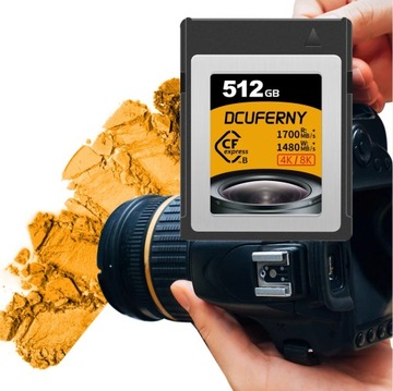 Karta CFexpress typu B 512 GB