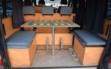 Ford Transit V 2003 Ford Transit 2.0D Kamper 7- Osobowy Klima Podnoszone lozko Sprowadzony, zdjęcie 22
