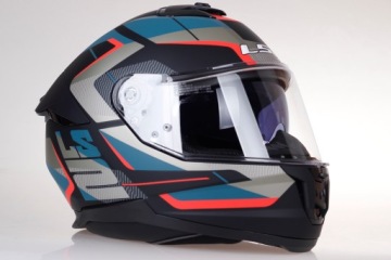 МОТОЦИКЛЬНЫЙ ШЛЕМ LS2 FF808 STREAM II Козырек с системой Pinlock Road Matt Black