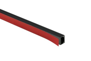 Listwa kanał kablowy LS 14x14 czarna z taśmą 2mb