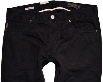 JACK&JONES spodnie TIM black jeans _ W33 L34