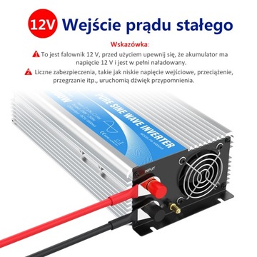 Автомобильный преобразователь 12 В 230 В, 1000 Вт, синус!