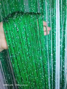 Шторы для штор 300 х 250 макароны СЕРЕБРЯНЫЕ НИТИ