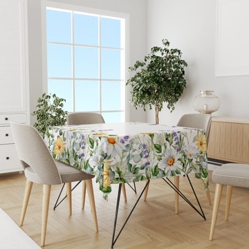 Скатерть устойчивая к пятнам 140X220 ГЛАДКАЯ МАТОВАЯ ТОЛСТАЯ