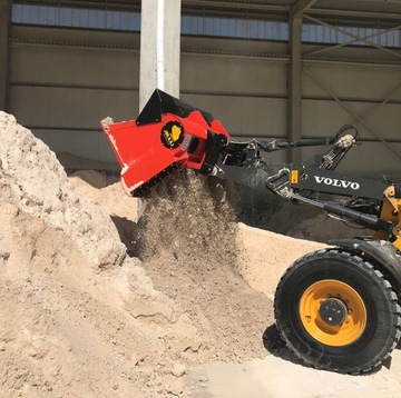 Ковш дробильно-сортировочный АЛЛУ Ду3-12, валы 40мм