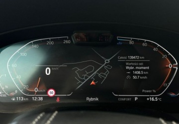 BMW Seria 5 G30-G31 Touring Facelifting 2.0 520d 190KM 2022 BMW Seria 5 XDrive LED Luxury Faktura VAT23 2.0 Diesel 190KM, zdjęcie 14