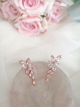 Серьги Amore из розового золота