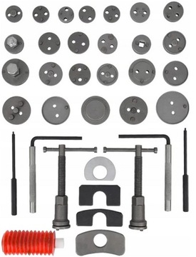 КОМПЛЕКТ РЕВЕРСОВ ДАВЛЕНИЯ ТОРМОЗНОГО ПОРШНЯ ПРЕСС-КЛЮЧ 35 шт.