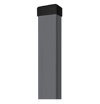 SŁUPKI do Paneli 60x40mm ANTRACYT Szary H=230 cm