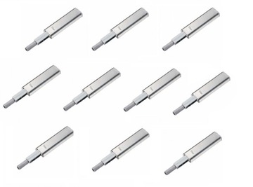 ODBOJNIK MEBLOWY DO FRONTÓW TIP ON TITUS PUSH TO OPEN + PŁYTKA 10 KOMPLETÓW