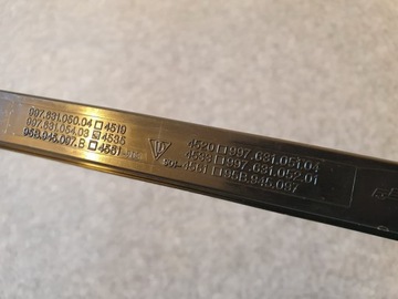 PORSCHE 911 997 99763105201 SVĚTLO STOP ORIGINÁLNÍ