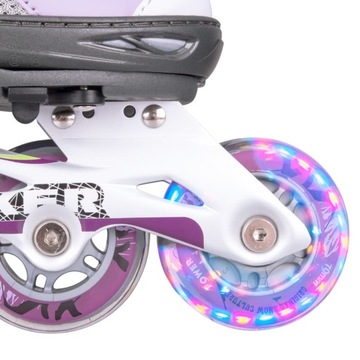 Роликовые коньки WORKER Perleta LED со светящимися колесами S