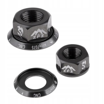 2 Pieces of Premium Sprocket Nuts BMX M10