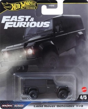 HOT WHEELS преміум FAST AND FURIOUS 4/5 Land Rover Defender 110 JBL98