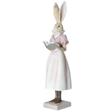 KRÓLIK ZAJĄC STOJĄCY 47,5/46,5CM -MIX DWA WZORY DO WYBORU