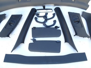 Полный хедлайнер Черная Skoda Octavia II Lift VRS HB Sedan