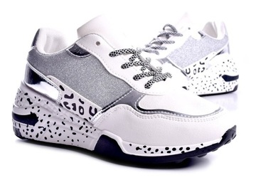 Buty Damskie Adidasy Koturn Sportowe Meren