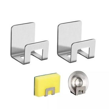 КУХОННЫЙ ОРГАНАЙЗЕР ДЛЯ ГУБОК, ЧЕРНЫЙ ДЕРЖАТЕЛЬ ДЛЯ МОЙКИ