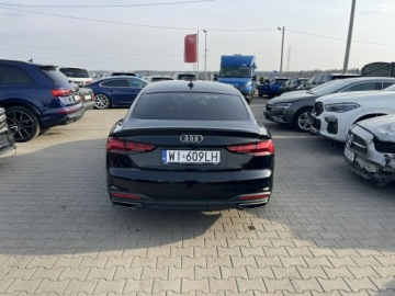 Audi A5 F5 Sportback Facelifting 2.0 40 TFSI 204KM 2021 Audi A5 Sportback mHEV Skóra Kamera Podgrzewanie, zdjęcie 2