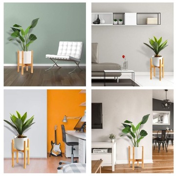 РЕГУЛИРУЕМАЯ ДЕРЕВЯННАЯ ПОДСТАВКА ДЛЯ ЦВЕТОВ ДЛЯ РАСТЕНИЙ - Идеально подходит для дома