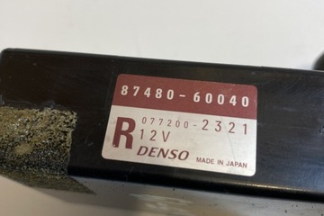 JEDNOSTA ŘÍDÍCÍ MOTORU ECU TOYOTA LAND CRUISER 120 (_J12_) 8748060040