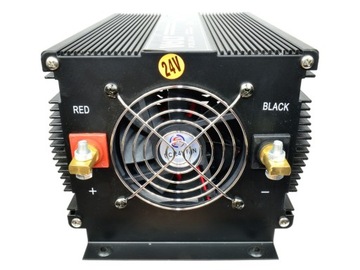 PRZETWORNICA SAMOCHODOWA 12V 230V 2500W/5000W SINUS MODYF. GRZAŁKA KOMPUTER