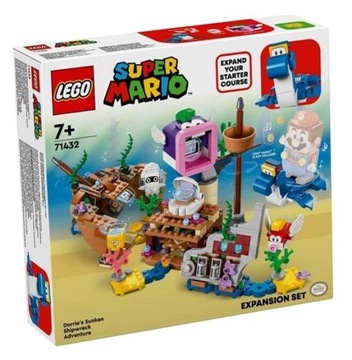 LEGO SUPER MARIO 71432 PRZYGODA DORRIEGO WE WRAKU