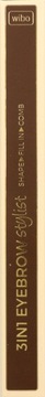 WIBO Тонкий треугольный карандаш для бровей 2