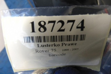 ROVER 75 ZRCÁTKO PRAVÉ
