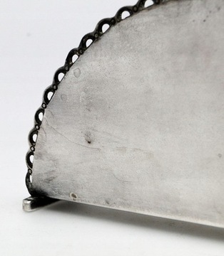 Салфетница большая серебряная АИ1 АРТ ДЕКО пр.800