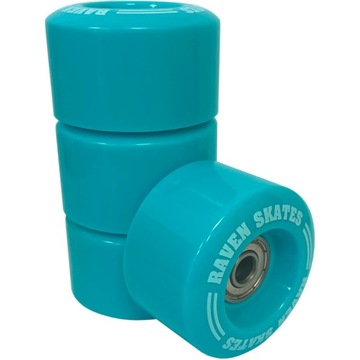 Колеса + подшипники для роликовых коньков RAVEN Serena Mint 4 шт.