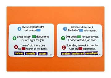 Веселый карточный английский. Матура Базовый. Языковые карты