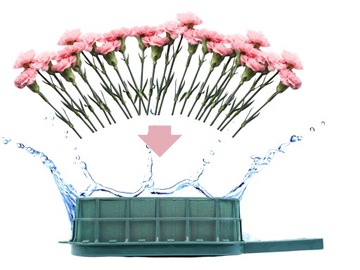 БОЛЬШОЙ ОВАЛЬНЫЙ ЦВЕТОК ВЛАЖНЫЕ ФЛОРИСТИЧЕСКИЕ ГУБКИ ЦВЕТЫ