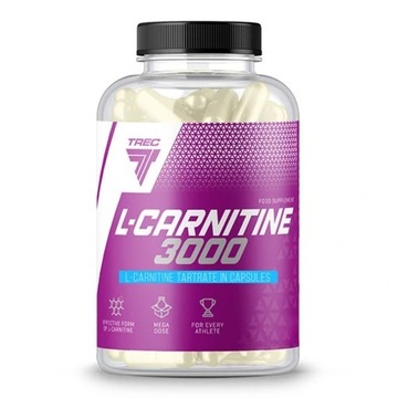 MOCNY SPALACZ TŁUSZCZU L-Karnityna 3000 60 kaps TREC L-Carnitine REDUKCJA