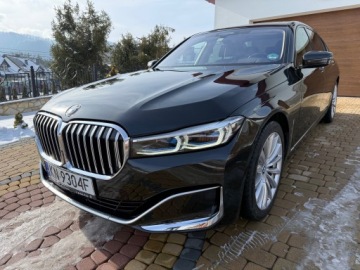 BMW Seria 7 G11-G12 Sedan Facelifting 3.0 740d 340KM 2020 BMW 7 740 d Tylna oś skrętna, zdjęcie 2