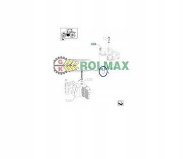 Czujnik filtra separatora NewHolland CNH 504077452