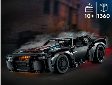 LEGO Technic Бэтмен Бэтмобиль 42127 ДЛЯ 10 ЛЕТ
