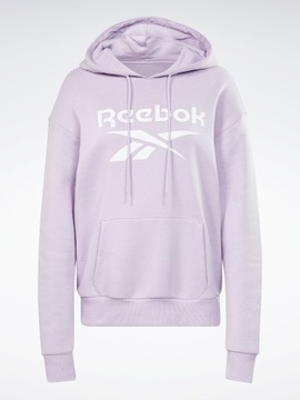 REEBOK Bluza Identity Big Logo H54746 Fioletowy Loose Fit