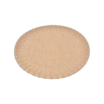 Talerz papierowy 24cm okrągły 100 szt grill piknik