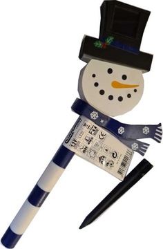 LAMPKA SOLARNA BAŁWANEK ŚWIĄTECZNA 41133