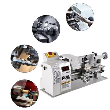 Токарный станок по металлу VEVOR 650Вт 210х350мм 2250об/мин